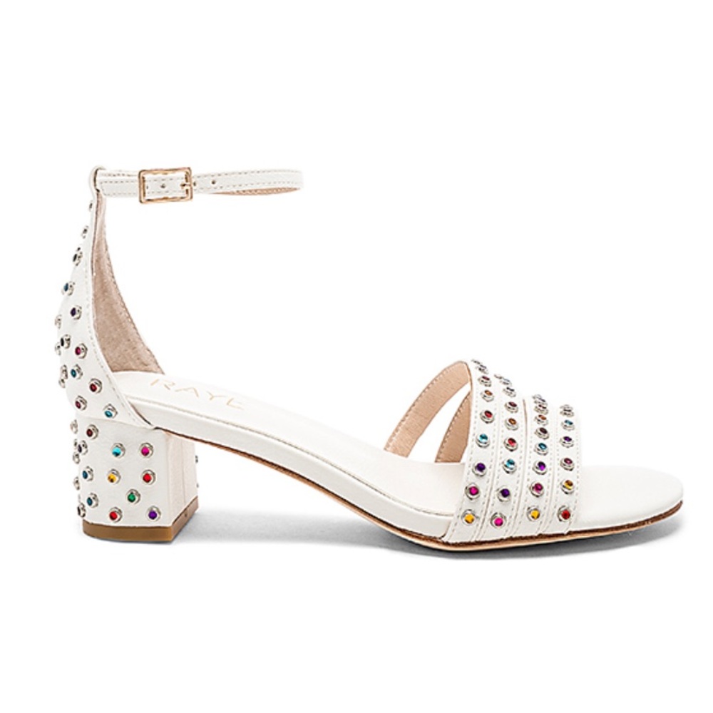 RAYE block heel sandal